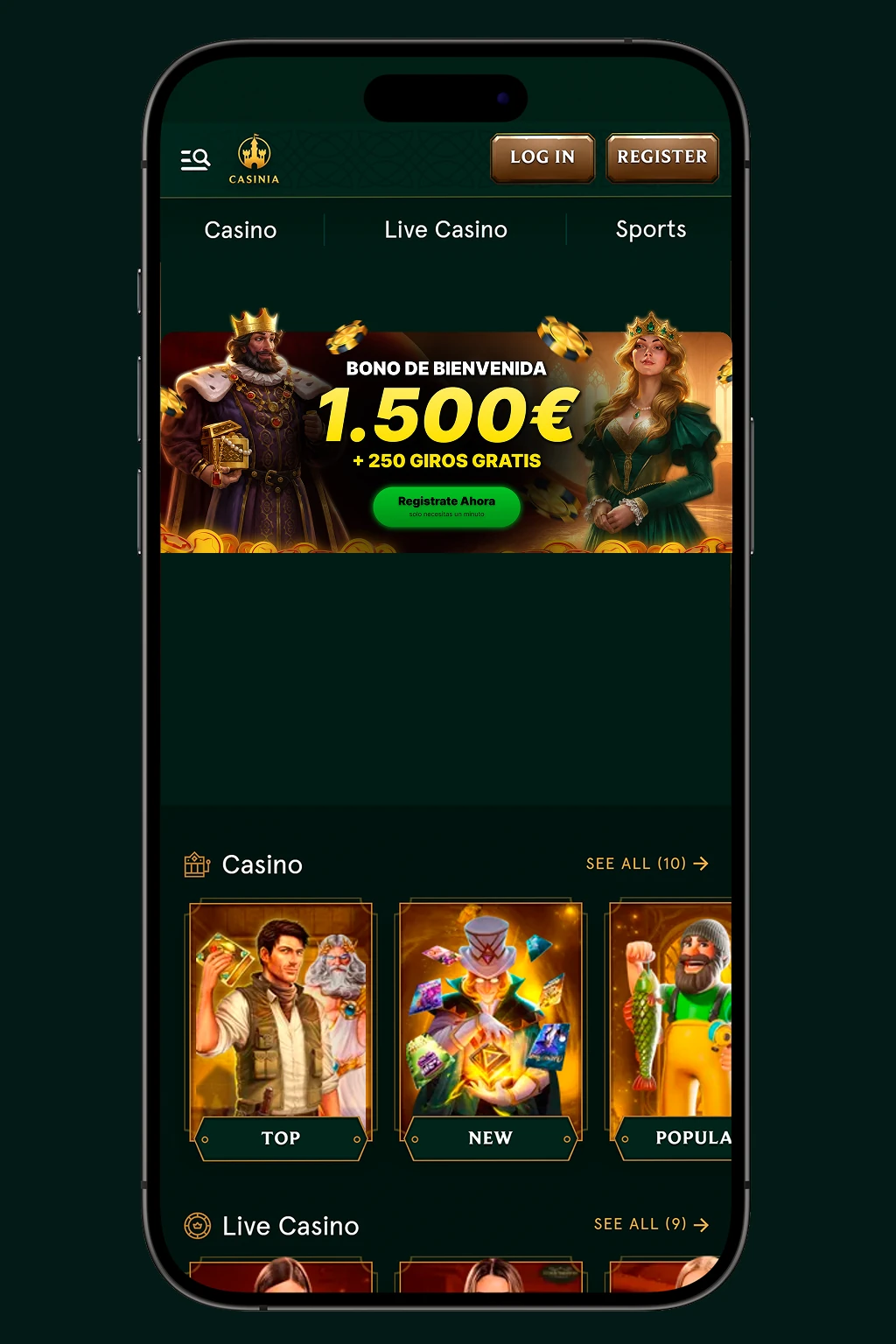 Login-en-Casinia